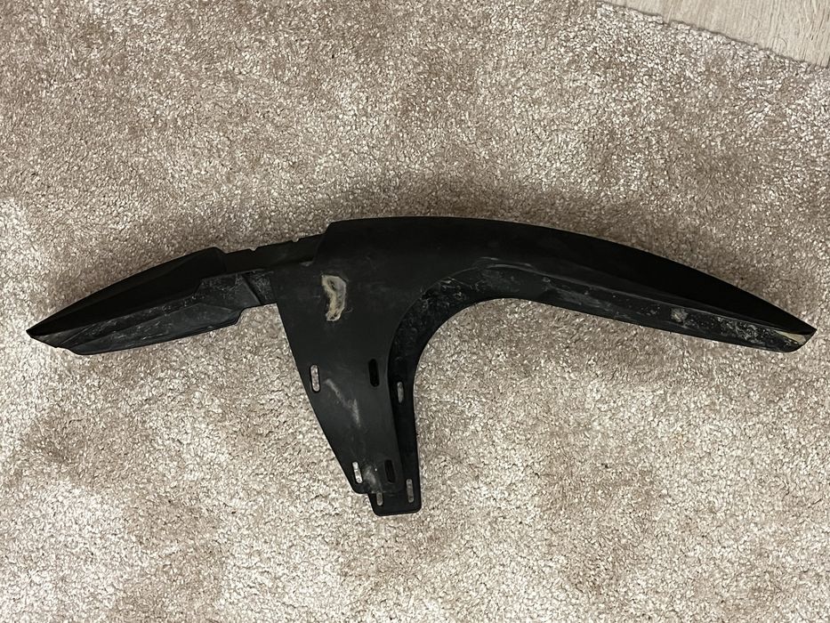 Blotnik rowerowy mtb uniwersalny Czarno-Pomaranczowy