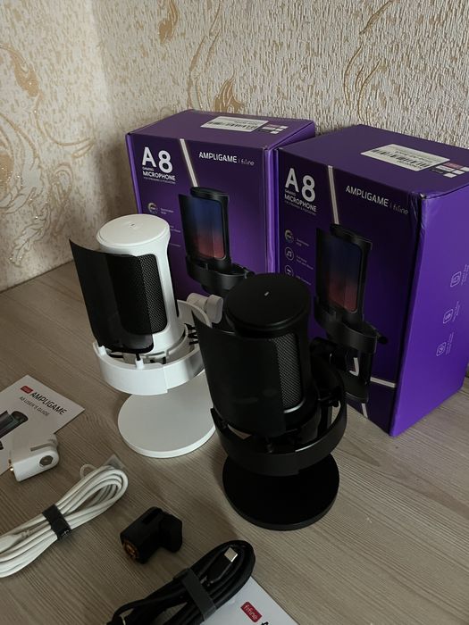 Нові мікрофони FIFINE A8 ampligame