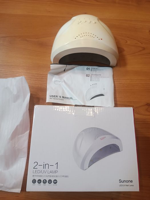 Два набора:Профессиональная лампа UV/LED Sun X17, Лампа  SunOne Uv/led