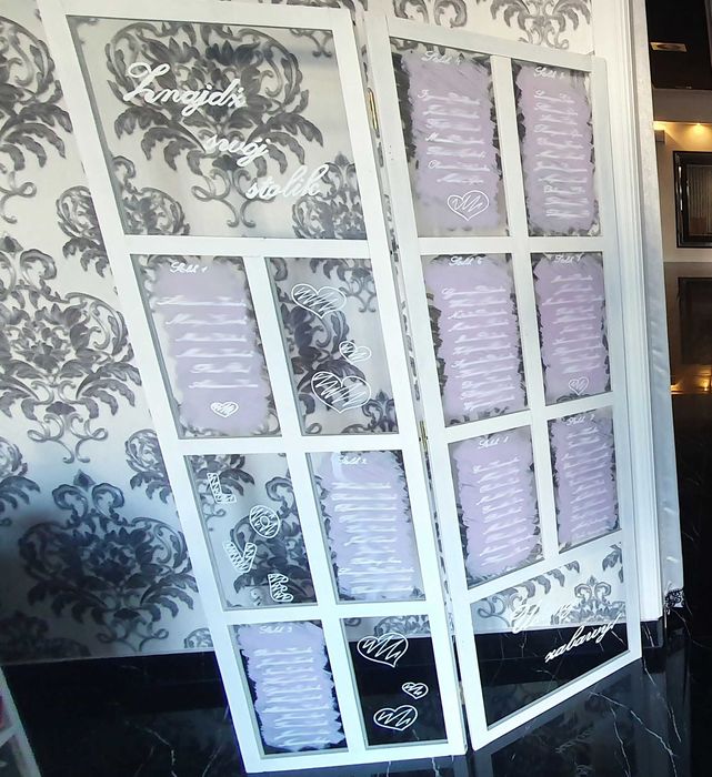 Dekoracje szklane na wesele