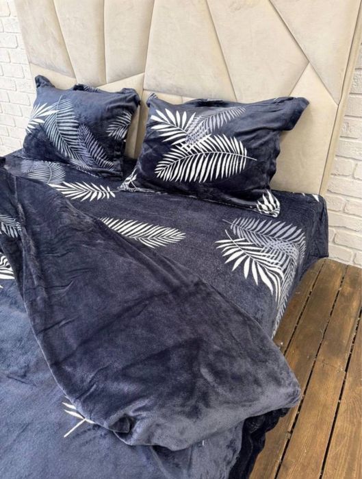 Топ продажів! Постельное белье велюрова плюшева постільна білизна