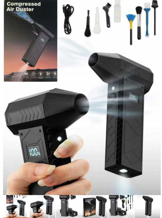 Mini Dmuchawa Do Grilla Komputera Samochodu Z Wyświetlaczem