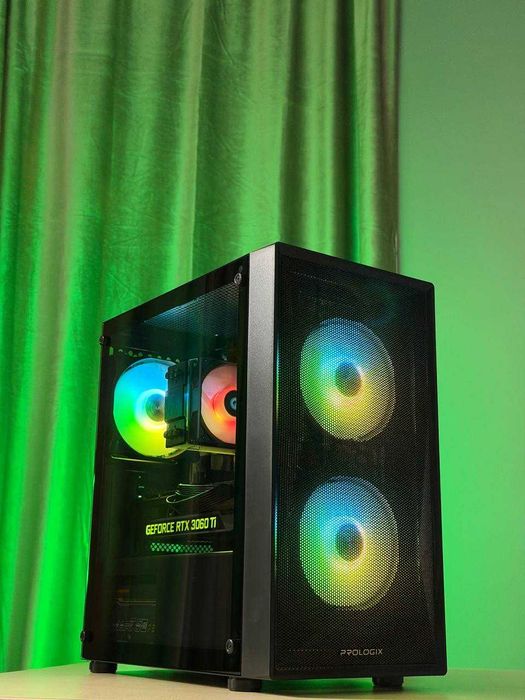 Ігровий пк Obsidian 3060ti, R5 5500, DDR4 16GB 3200, SSD 512 GB+ Гарантія 6 місяців!