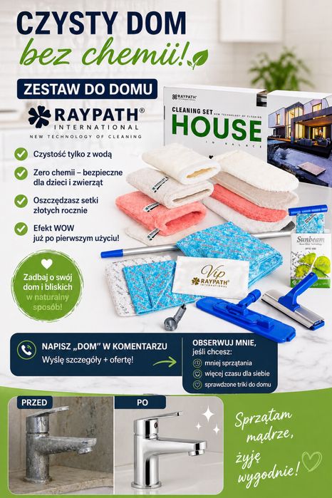 Sprzątanie bez chemii | Pokaz produktów | Czysty dom bez smug