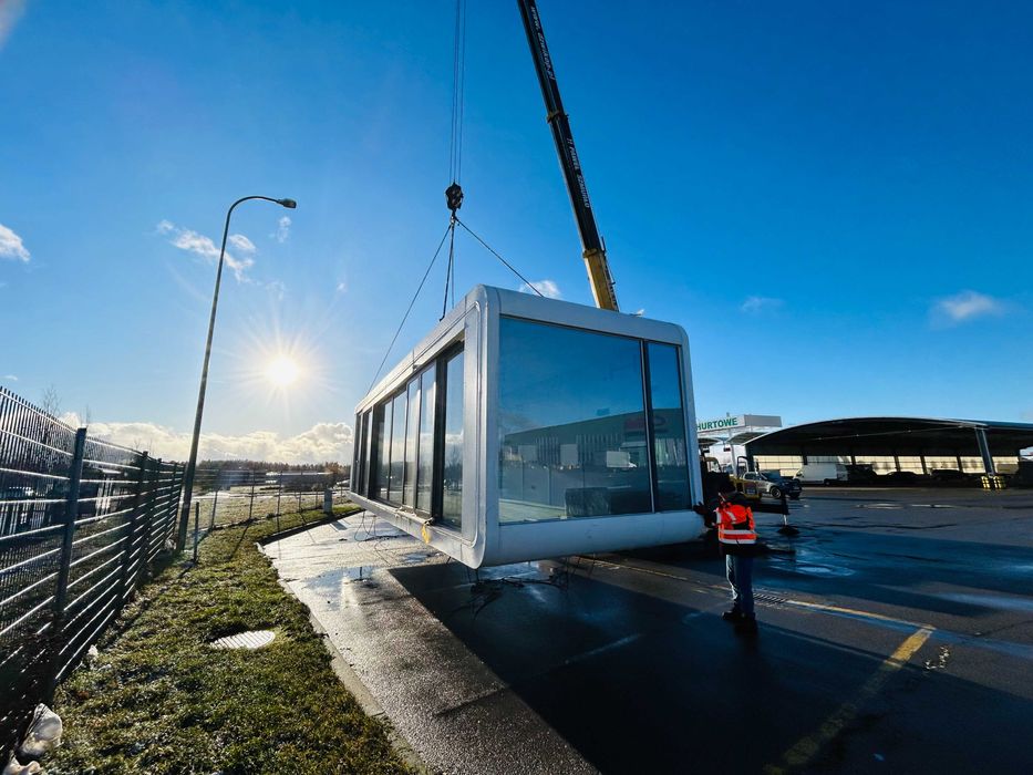 Nowy pawilon handlowy 35m2 z klimatyzacja