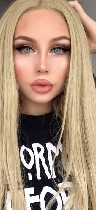 SEGO doczepiane włosy do przedłużania włosów blond 40 cm