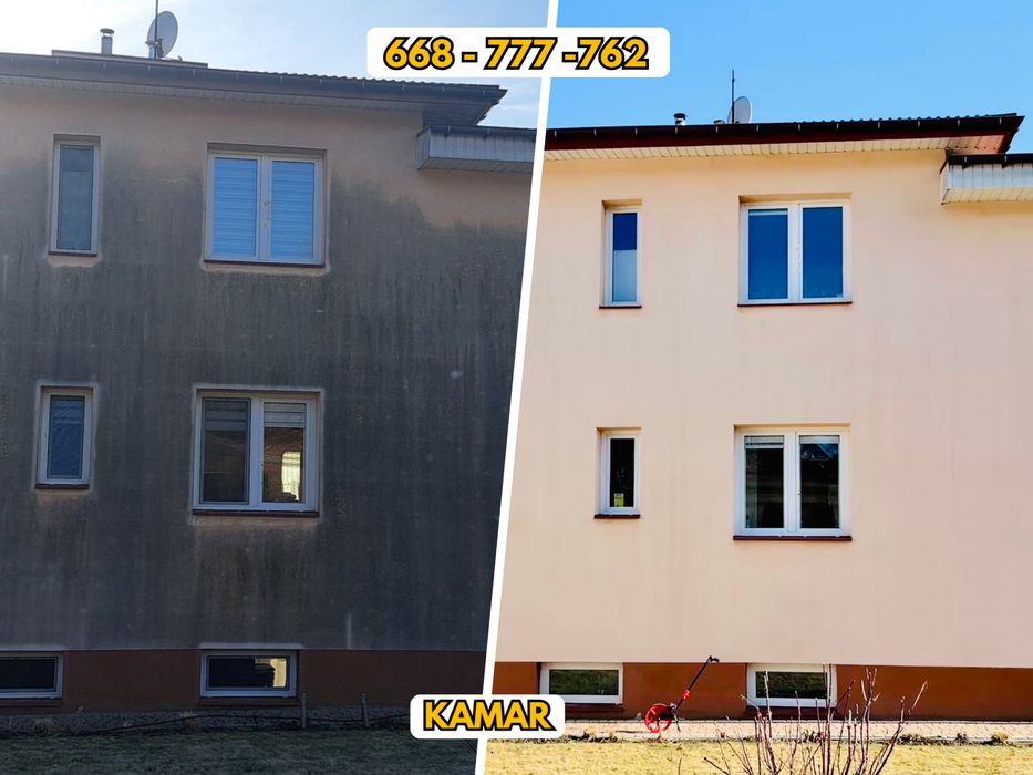 Mycie & Impregnacja - Bruk, Elewacja, Dach, Hale. Gorąca woda