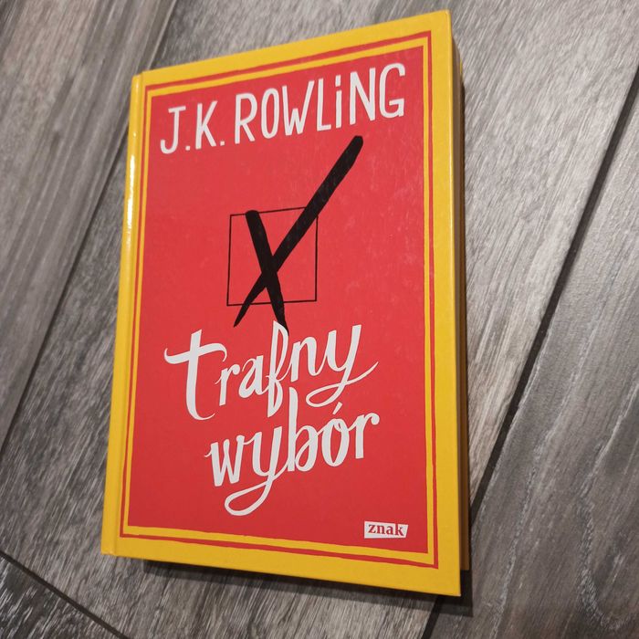 Książka J. K. Rowling Trafny wybór twarda oprawa