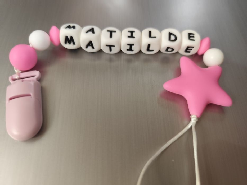 Fita de chupeta "Matilde" em silicone