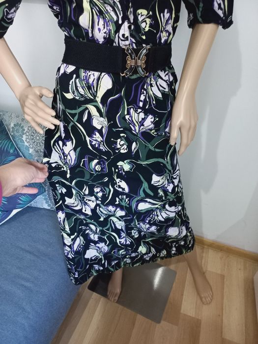 Dluga sukienka letnia 100 viskoza.  Xs