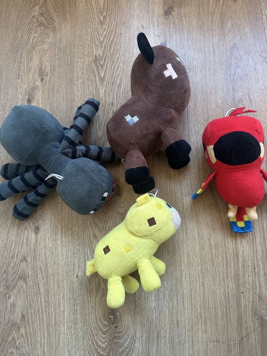 Іграшка майнкрафт набір minecraft мякі іграшки