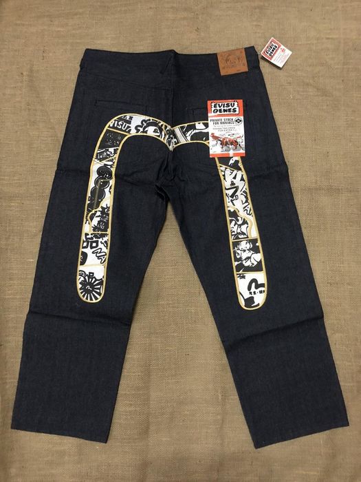 Джинсы EVISU , Евису . РАСПРОДАЖА! большие размеры