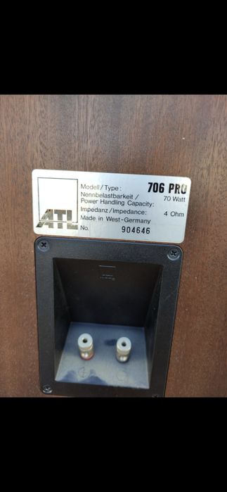 Німецька вінтажна акустика ATL 706 Pro (Made in West-Germany)