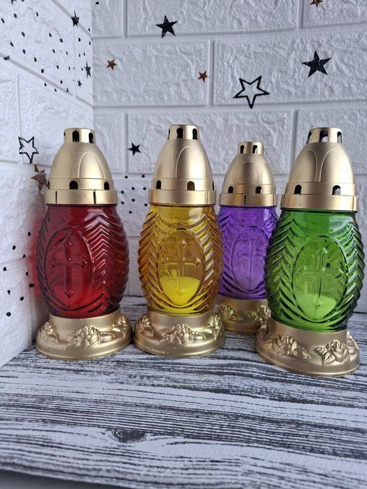 Лампадки на цвинтар, ритуальні лампади