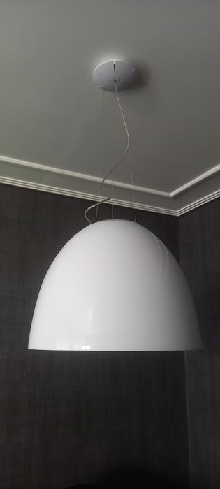 Candeeiro Branco de Mesa