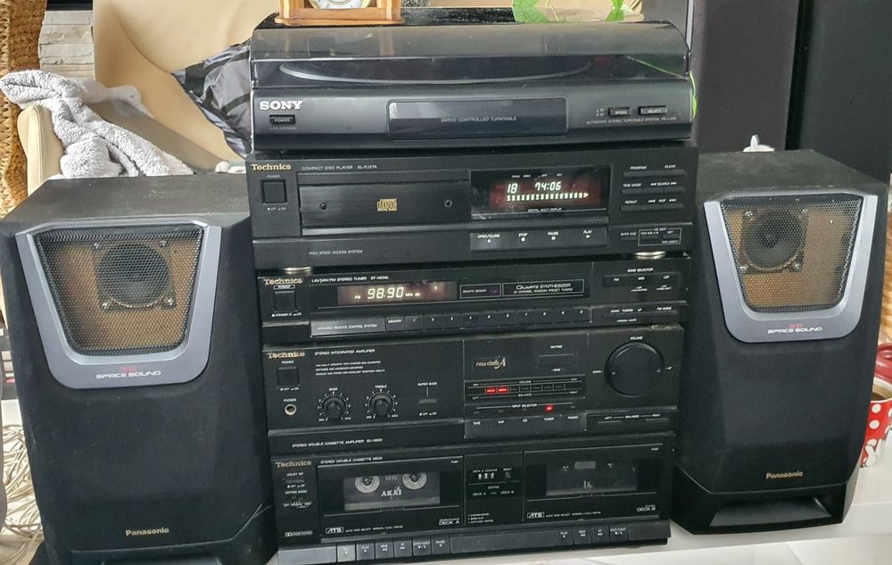 Technics zestaw wieża midi