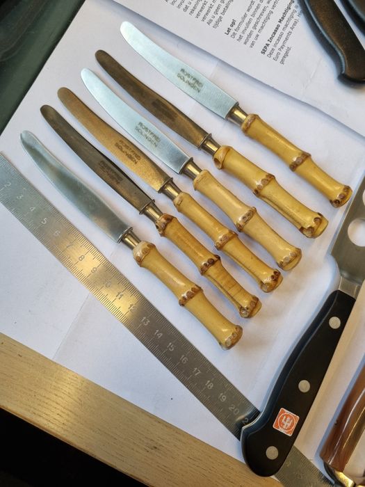 Ножи Solingen Германия. Бамбук.