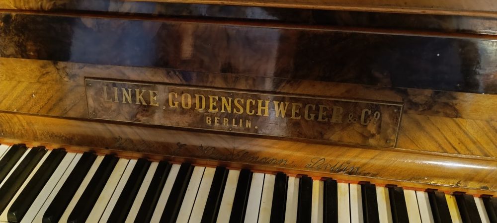 Pianino 100 letnie Linke, Godenschweger & C⁰