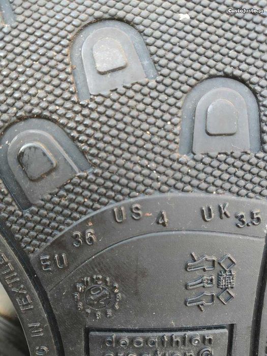 Botas 36 usadas 2 vezes, baixa de preço