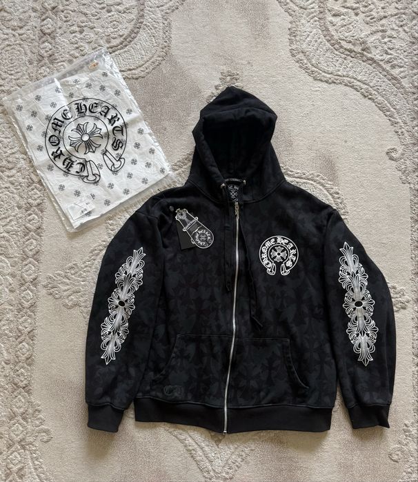 Зіпка Chrome Hearts. Зіпка chrome hearts monogram.