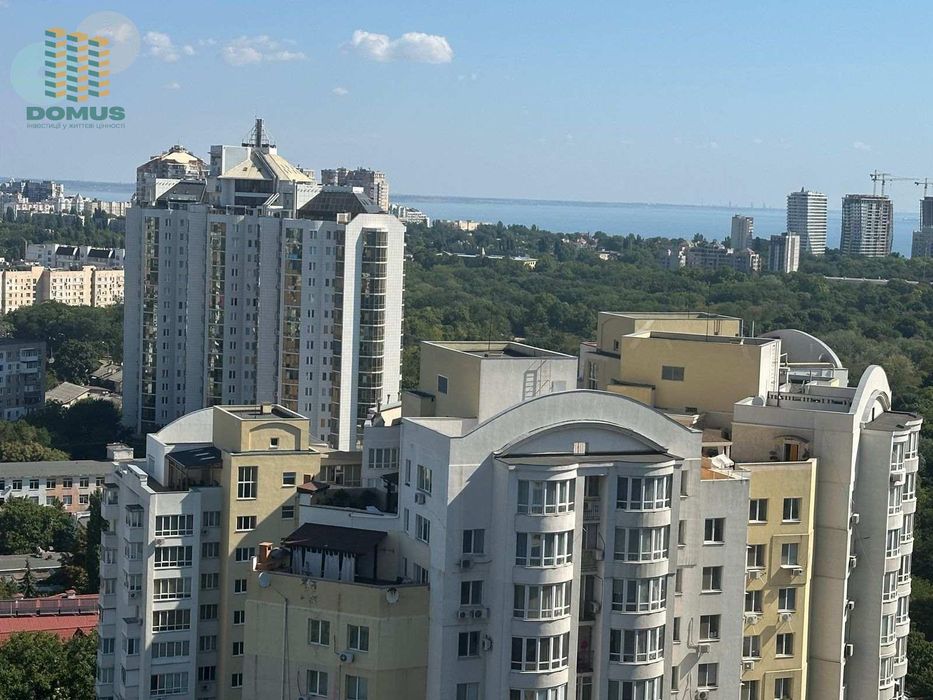 Вид на море! 1 комн ЖК Акрополь! Фонтанская дорога, Парк Победы!