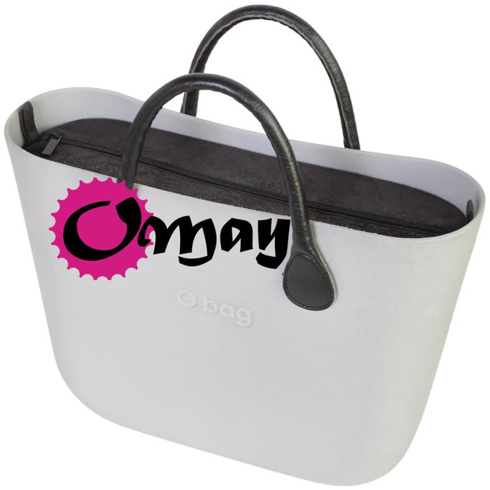 Elegancki organizer OBAG STANDARD Czary nakrapiany czarny wkład OMAY