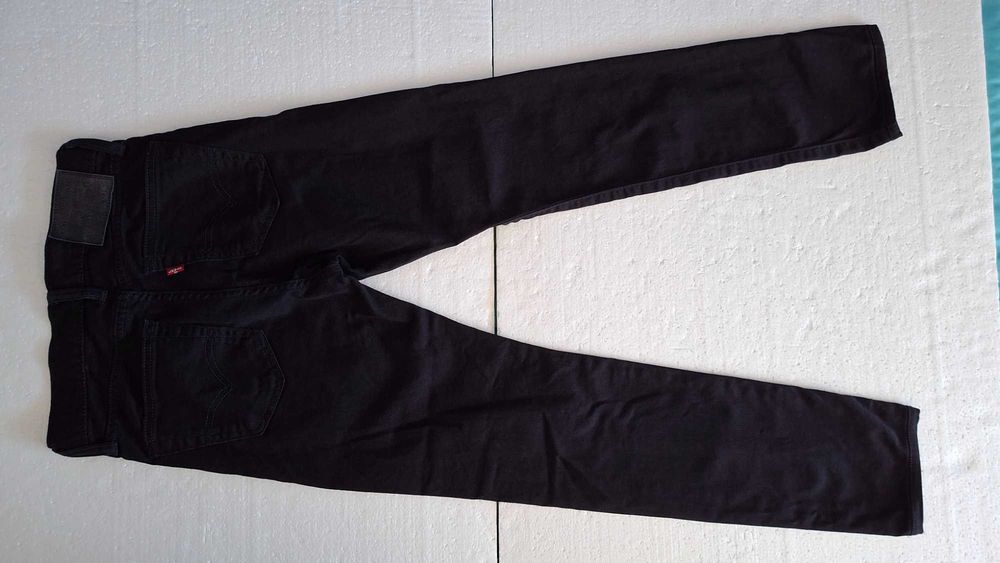 Calças Ganga Levi Strauss Negras W28 L 32