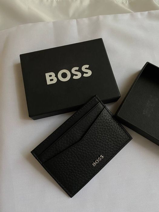 BOSS | Чоловічий шкіряний кардхолдер (гаманець)