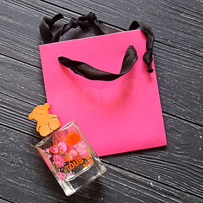 Подарунковий пакет TOUS  і флакон від парфумів TOUS