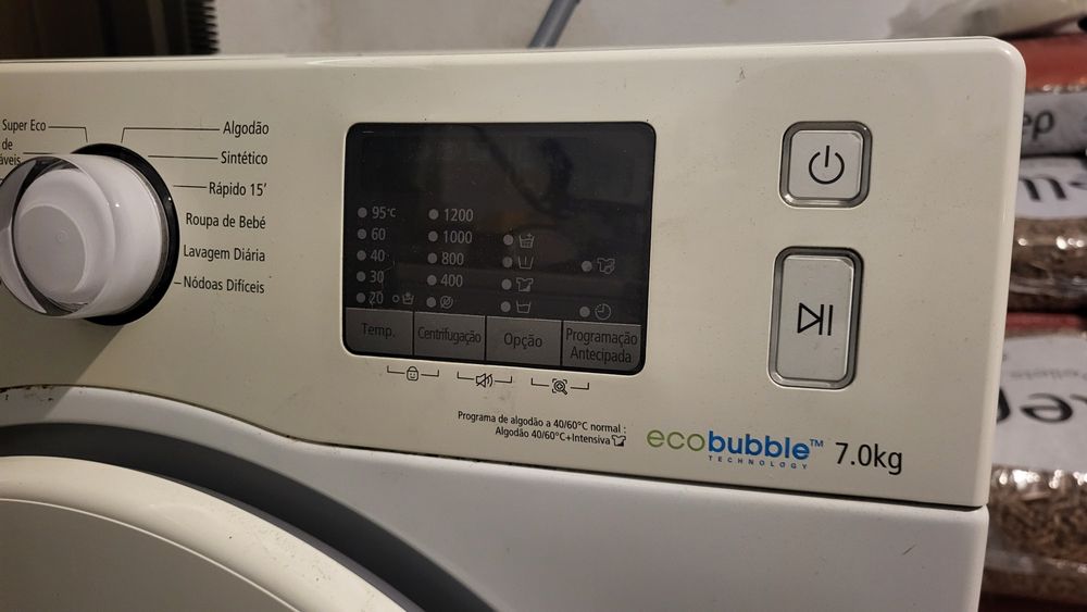 Maquina lavar roupa samsung para peças WF70F5E0W2W