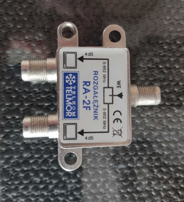 Dwa rozgałęźniki antenowe RA -2F z demontażu sprawne
