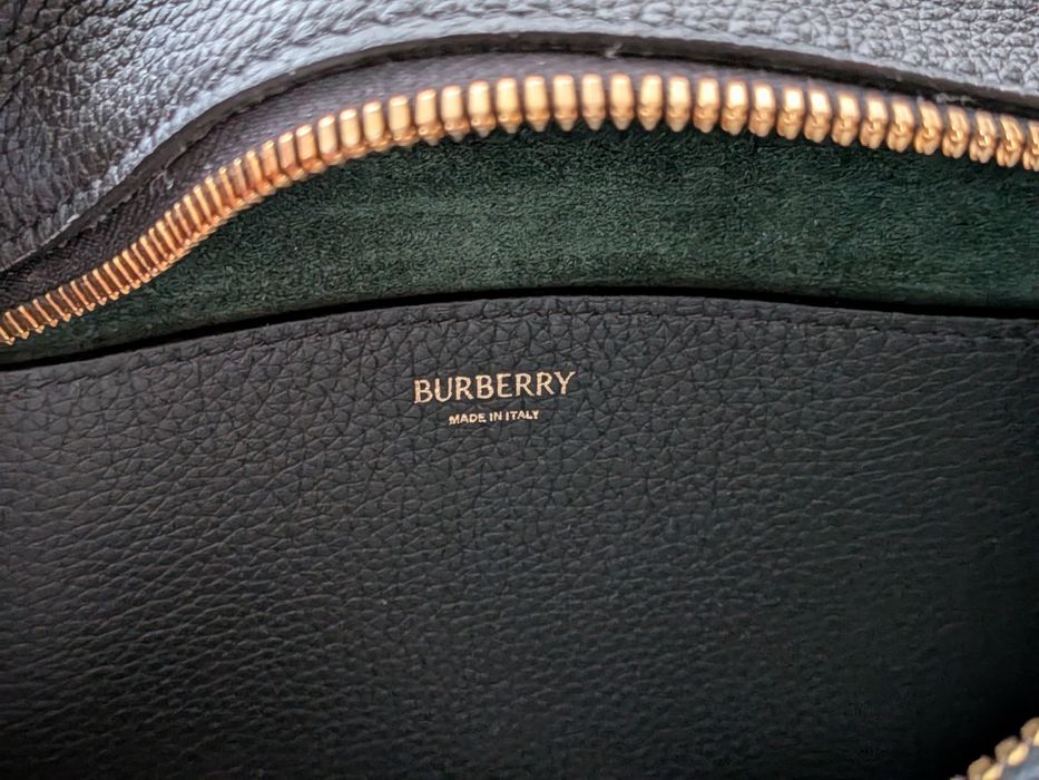 Oryginalna Czarna Torebka Burberry Small Shield Bowling Bag NWT