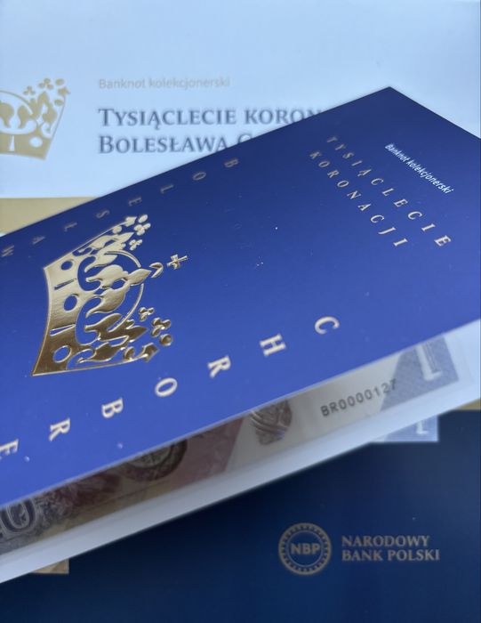 BR00127 - 20zł Tysiąclecie Koronacji B.Chrobrego - MEGA NISKI NUMER