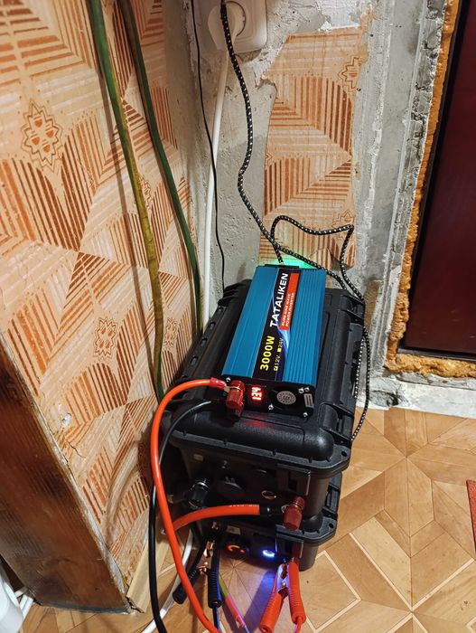 Инвертор Tataliken 3000W, 12-220В, чистый синуд