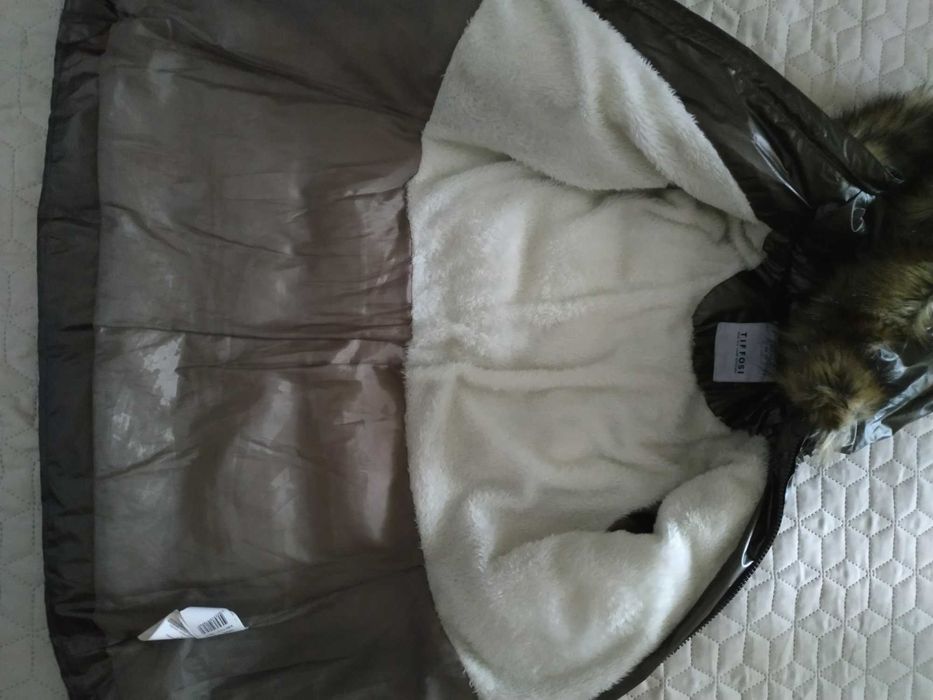 Зимняя куртка удлиненная для девочки