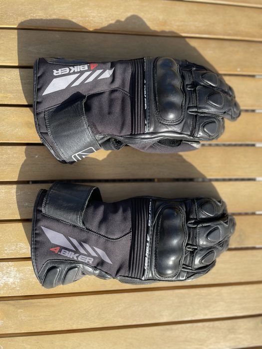 Rękawice szosowo-turystyczne 4 Biker black