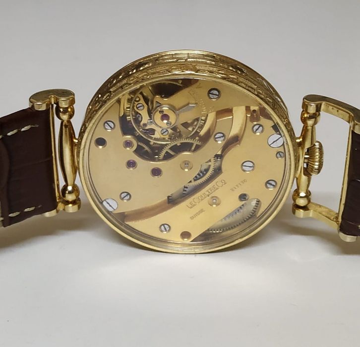 Wojskowy Jaeger Le Coultre  pasówka ze statku powietrznego Roma 40 mm