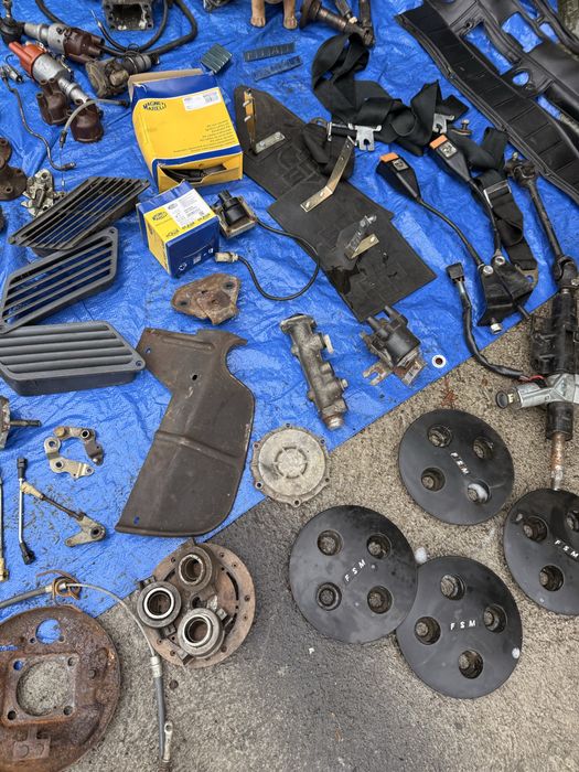 Części Fiat 126p ST FL EL prądnica szyby aparaty zapłonowe