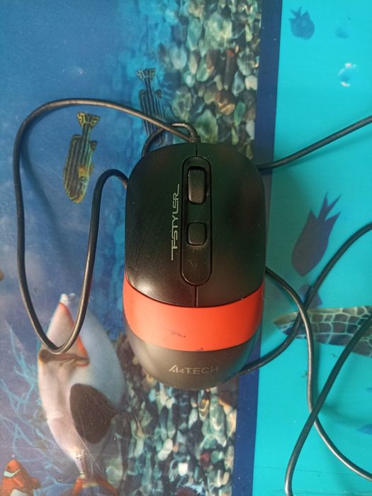 Мишка a4tech та коврик raser