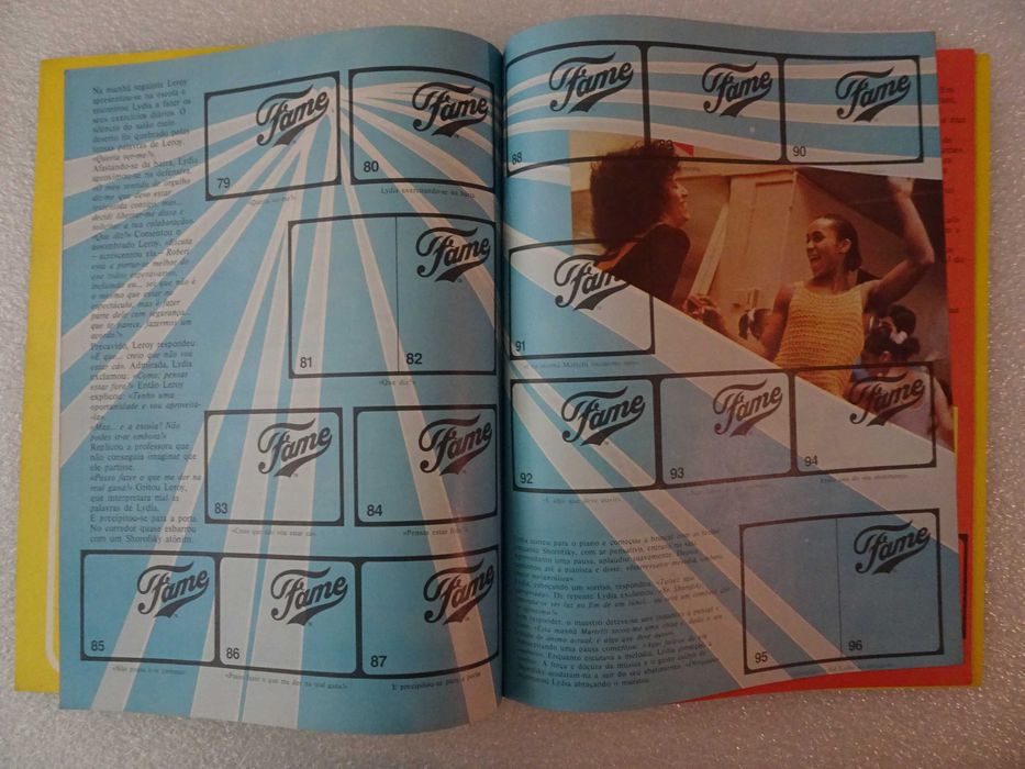 Caderneta de cromos vazia Fame - Disvenda