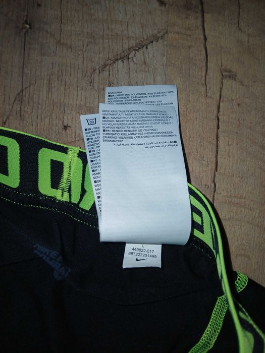 Czarne termo getry kalesony Nike Pro Combat nowe