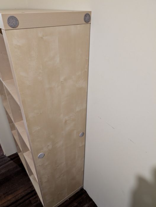 Estante IKEA Expedit 2x4 (8 compartimentos), bétula, em ótimo estado
