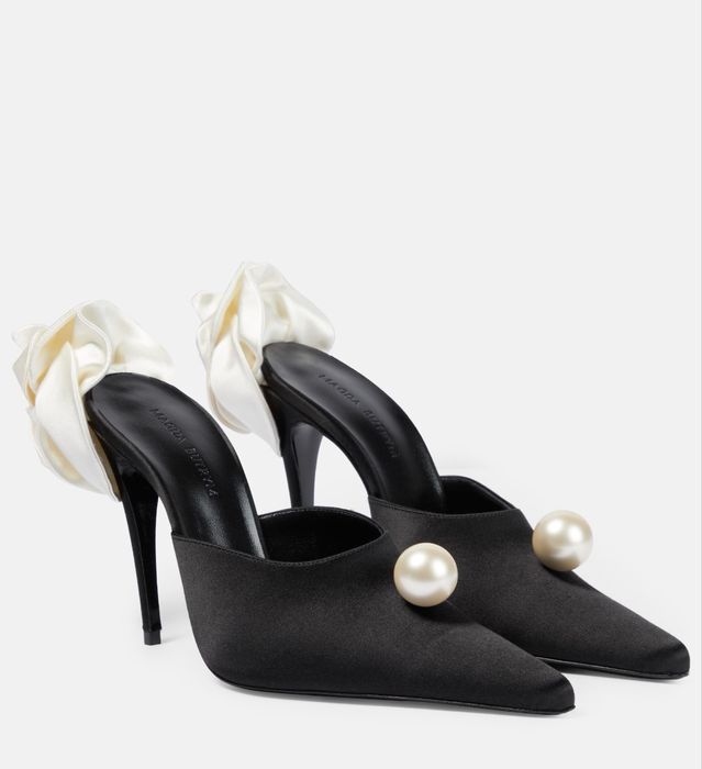 Magda Butrym Pearl Rose Mules | rozm. 40 | Nowe | komplet