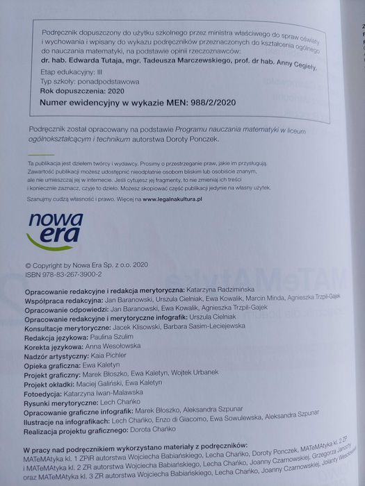 Matematyka 2 nowa era zakres podstawowy i rozszerzony