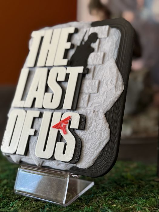 Placa Decorativa The Last of Us – Estilo Pós-Apocalíptico para Gaming Room