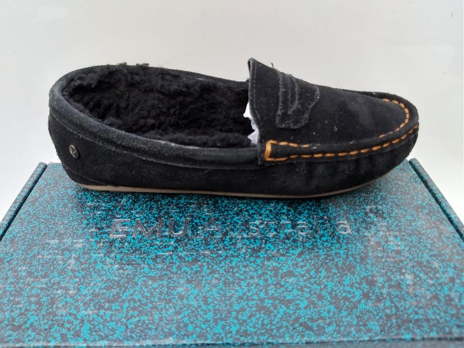 Buty EMU AUSTRALIA talia mokasyny kapcie 38 us7 w/f