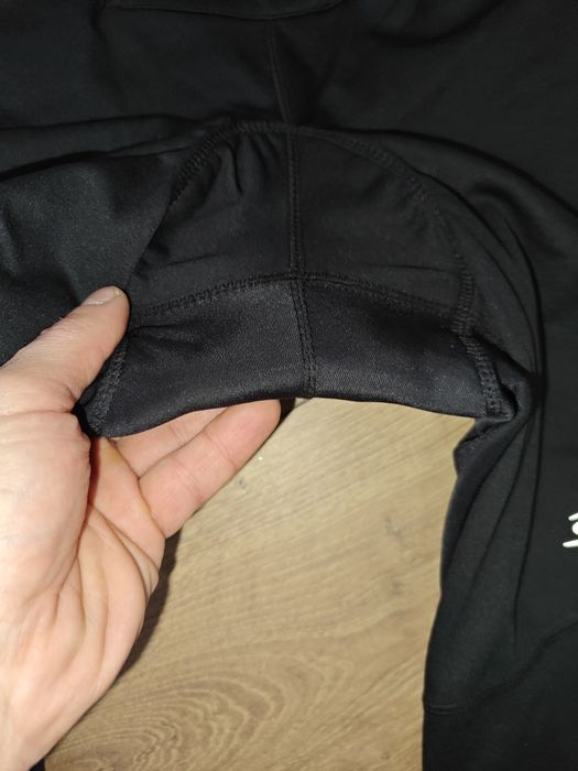 Damskie praktycznie nowe długie legginsy na rower rozmiar S