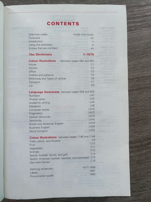 Macmillian English dictionary for advanced learners