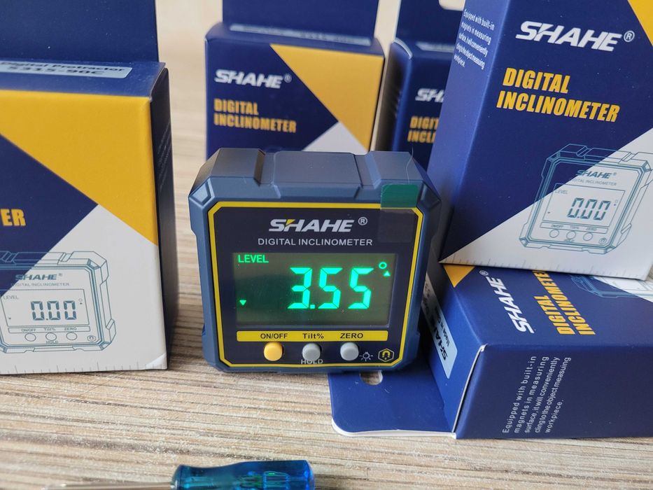 Инклинометр SHAHE, электронный уровень, цифровой угломер: 380 грн ...