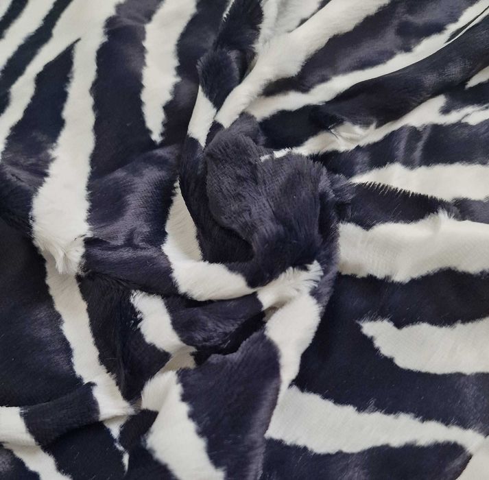 Tecido Pêlo Sintético Zebra - ÚNICO E EXCLUSIVO!
